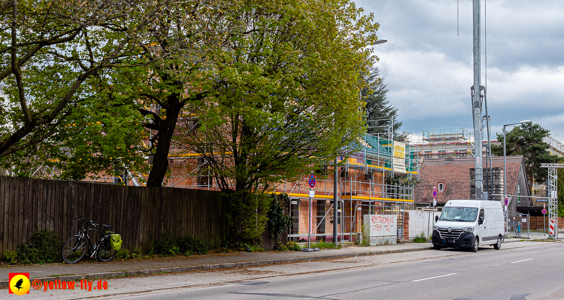 27.04.2023 - Burgfotos von der Baustell Niederalmstraße 16 in Neuperlach